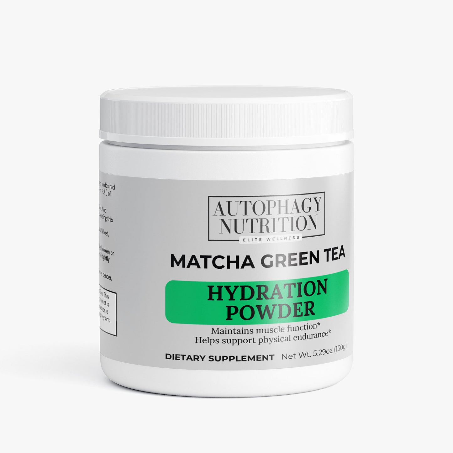 Hydration Powder (Matcha Green Tea)