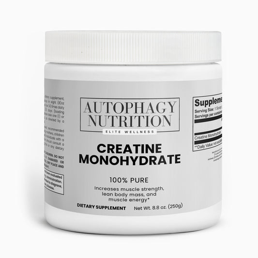 Creatine Monohydrate Powder | Muscle Strength, Performance & Recovery Supplement