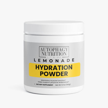 Lemonade Hydration Powder | Electrolytes for Daily Energy & Recovery