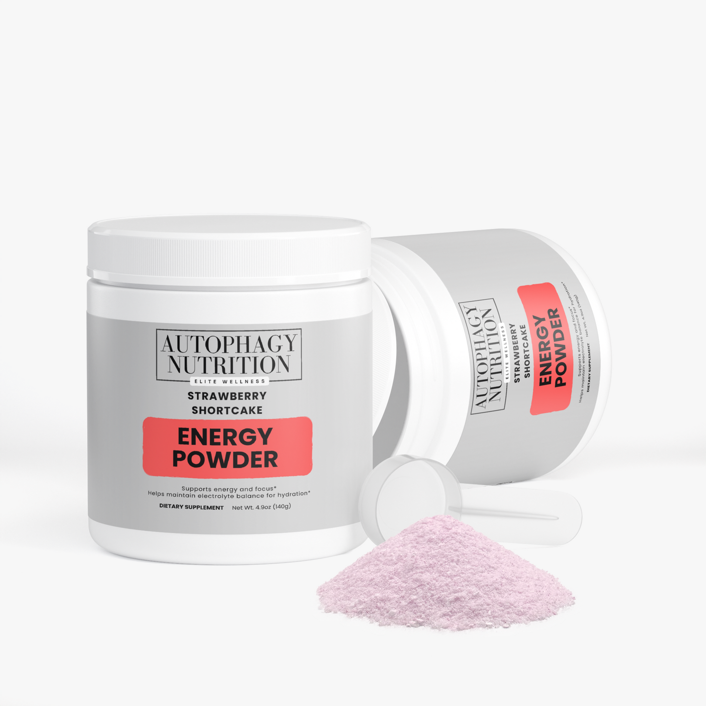 Energy Powder Strawberry Shortcake