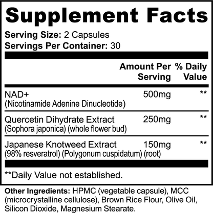 NAD Support Capsules