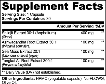 Shilajit Vitality Complex